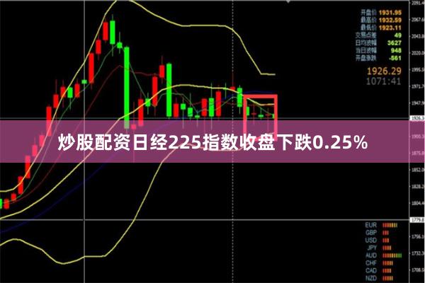 炒股配资日经225指数收盘下跌0.25%
